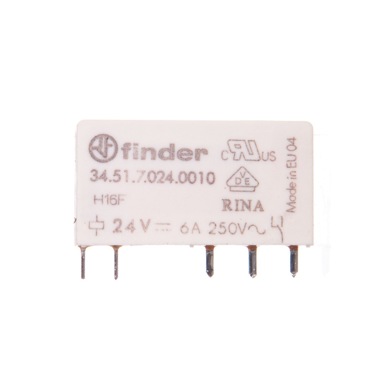 Finder 34.51.7.024.0010 24V Relay (Ultraslim) Spdt 6A 34.51 - Image 9