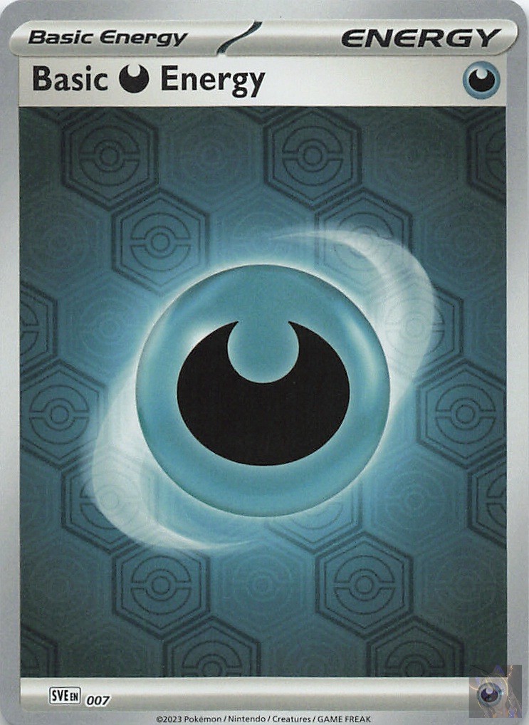 Basic Darkness Energy 015 Scarlet & Violet Energies Pokemon Holo Lightly Played