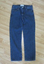 Abercrombie Kids Boys Loose Jean Dark Wash Size 9/10 Regular Adjustable Waist