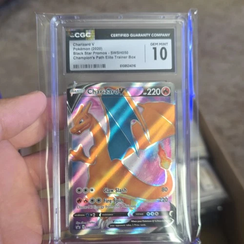The Pokémon Company Charizard V CGC 10 Holo Promo SWSH050 SWSH Promo