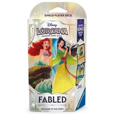 Disney Lorcana Fabled Amber  Sapphire Starter Deck