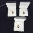  3 Classy Looking Gold Necklaces and boxes, 20” Adjustable Chain, Great Gift! — photo 1