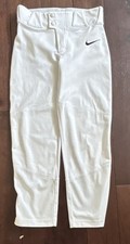 Nike Team Engineered Boy s Baseball Pants White Size Medium