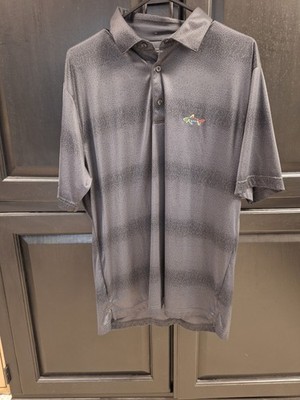 Greg Norman Collection Men's Short Sleeve Polo Shirt Size Large Gently Used