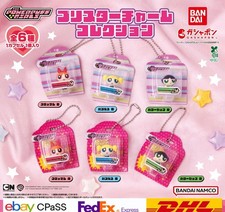 Powerpuff Girls Blister Charm Collection Complete Set of 6/ Capsule toy NEW JP
