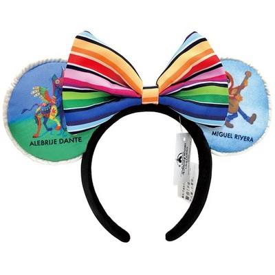 Disney Parks Miguel Rivera & Alebrije Dante COCO Minnie Mouse Ear Bow Headband