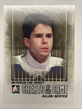 2009-10 09/10 ITG Between The Pipes Greats of the Game #107 Allan Bester Leafs