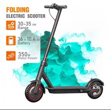 350W Foldable Electric Scooter for Adults Teens, Explosion-proof Tires, Dual ...