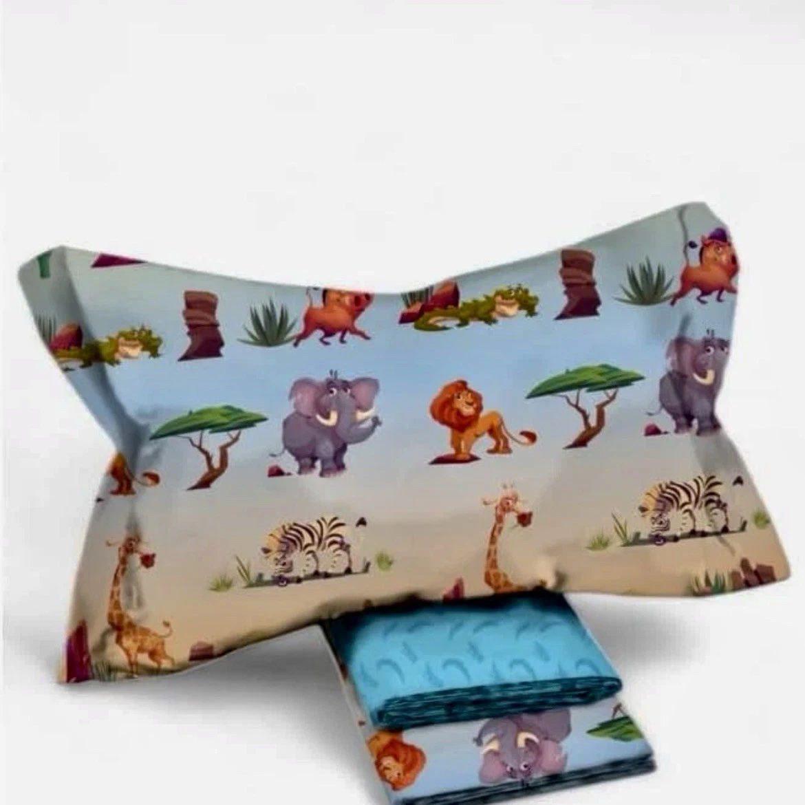 Jejeloiu Set Copripiumino 100% Cotone Animali Della Giungla: Per Letto Matrimoniale Con Federa, Biancheria Da Letto Morbida Per Bambini!