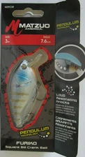 MATZUO FURIKO Square Bill Crank Bait - 3" - Bluegill