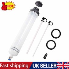 500ML Gearbox Oil Suction & Filler Fluid Transfer Hand Pump Syringe Gun Tool Set