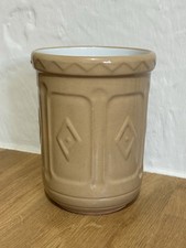 Vintage Mason Cash Stoneware Utensil Holder Traditional Cane Colour & Pattern