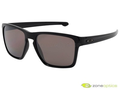 Oakley Sliver XL Polarized Sunglasses OO9341-06 Polished Black/Prizm Daily