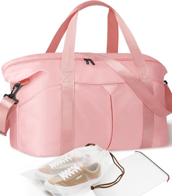 Duffle Bag for Travel, Carry-On Travel Bag with Trolley Sleeve, Sport Gym Bag fo