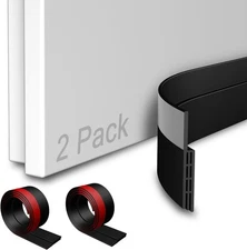 2-Pack Under Door Draft Stopper, Weather Stripping Seal for Cold Air Insulation