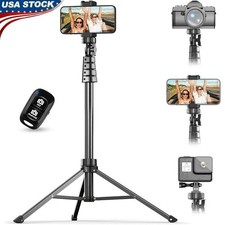 Selfie Stick Tripod Combo Wireless Remote Compatible W/ Smartphones DSLRs GoPros
