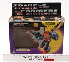 Tantrum METAL W Box & Insert 100  Complete1986 Vintage G1 Transformers