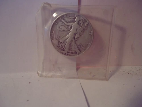 Walking Liberty Half Dollar 1945 90% silver good condition