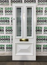 HERITAGE EDWARDIAN FRONT DOOR WOODEN FROSTED GLASS KENSIGNTON TIMBER WINDOWS