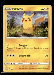 Pikachu 7/15 McDonald's Collection 2022 Holo Promo