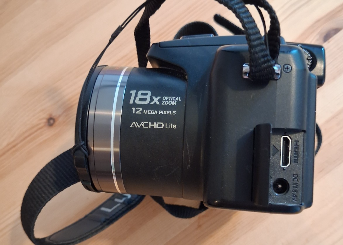 Panasonic LUMIX DMC-FZ38 12.1MP Digital Camera - Black for sale