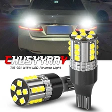 White 921 W16W LED Reverse Backup Light Bulbs For 2009-2022 Toyota Highlander