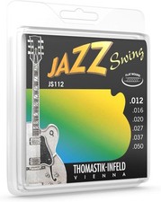 Thomastik Strings for Electric Guitar Jazz Swing Series Nickel Flat Wound Set J