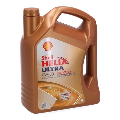5L 5 Liter SHELL HELIX ULTRA ECT C2/C3 0W30 Motoröl Öl VW 504/507.00 MB 229.52