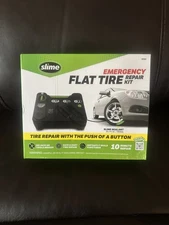Slime 50122 Analog Flat Tire Puncture Emergency Repair Kit w/ Sealant & Inflator