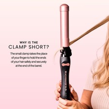 The Beachwaver Co. B-Series Rotating Curling Iron 1.25 Inch Ceramic Barrel Pink
