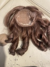 Vraie Perruque Cheveux Naturels Pour Poupée 27,5 Cm (6″) – Georgette Bravot, Fabrication Française – Idéale Pour Restauration Et Clinique De Poupées