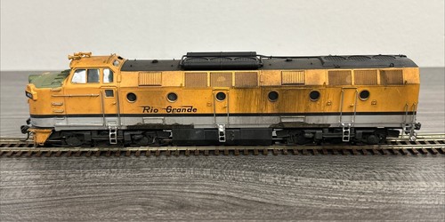Overland Models HO Brass OMI-1909 Krauss-Maffei Diesel D&RGW #4001 *Weathered