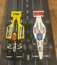 AFX Armor All Valvoline & Team AFX Ohlins Super G-Plus Indy Cars Near Mint Fast!