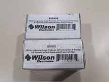 Lot of 2 - Wilson Electronics 859992 75 Ohm Lightning Surge Protector