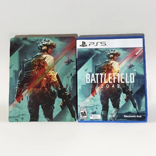 Battlefield 2042 Sony PlayStation 5 *MINT CONDITION* With Steelbook Case