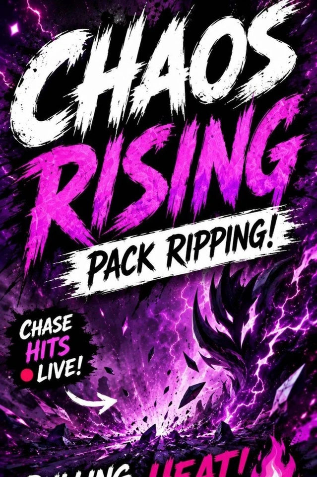 CHAOS RISING PACK OPENING! | BIG HITS OR BUST?!