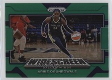 2022 Panini Prizm WNBA Widescreen Green Prizm Arike Ogunbowale #9 2qw