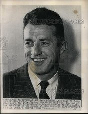 Press Photo New University of Arkansas head football coach Jack Mitchell