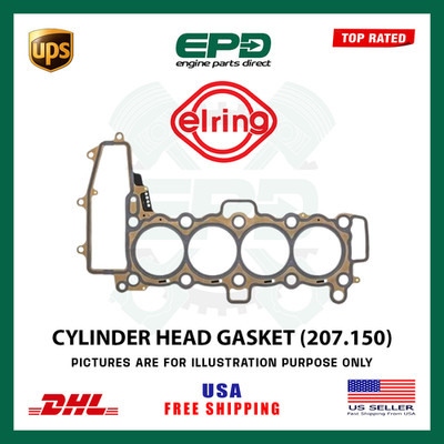 LAND ROVER JAGUAR E PACE HEAD GASKET 204DTD & 204DTA 2.0L DIESEL ELRING 207.150