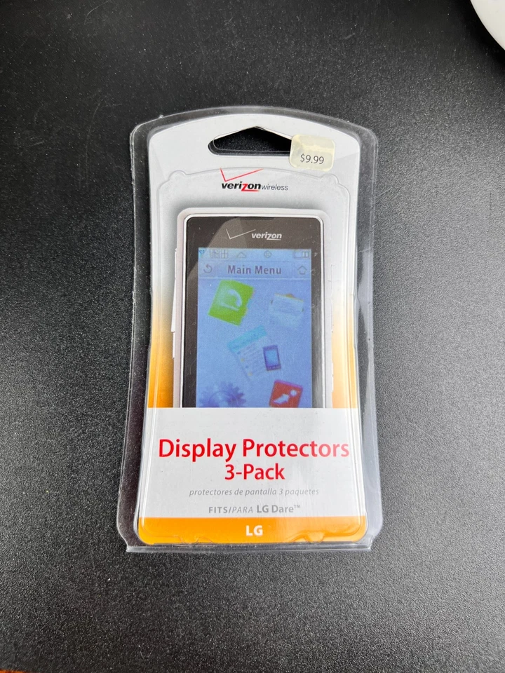 Verizon wireless LG Display Protectors 3-Pack Dare SET OF 2 packages. LG Dare - Image 2 of 4