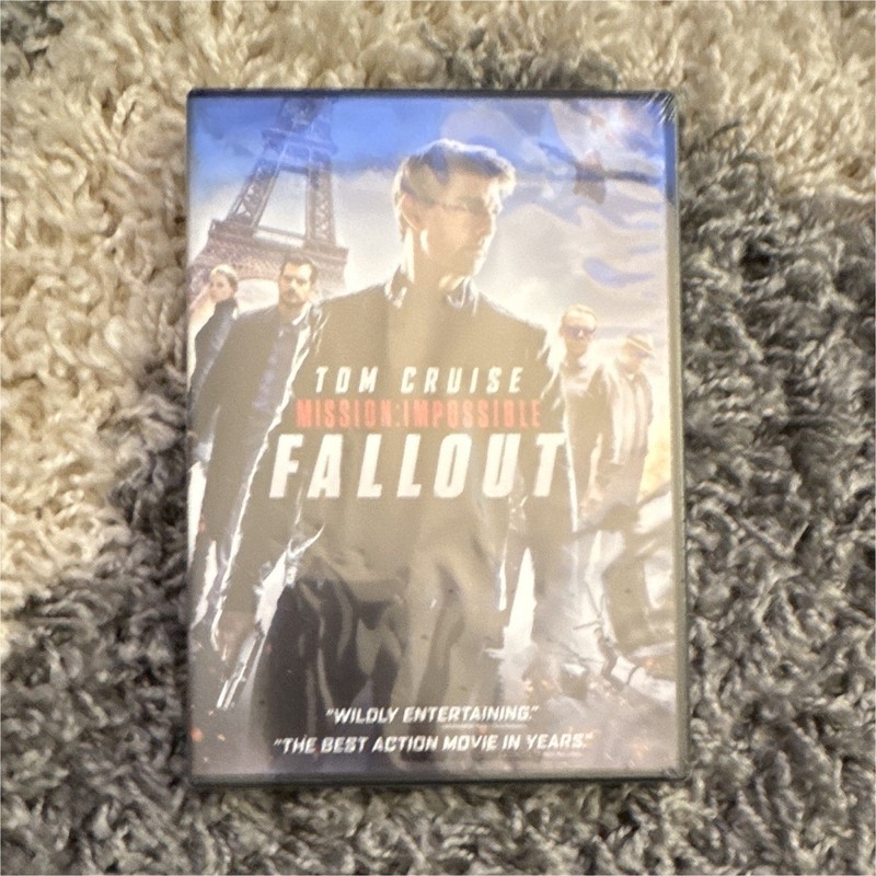 Paramount Mission: Impossible Fallout DVD 2018 PG-13 WS English Tom Cruise