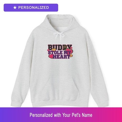 Custom Dog Pet Lover Hoodie Personalized Name Pullover Sweatshirt Easter Gift