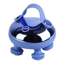 Electric Scalp Massager, Portable and Rechargeable, Handheld with Anti-Fall Stra