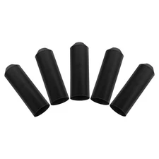  5pcs Glue Lined Sealed Heat Shrink Boot Cap for 1.5 Inch Rope Iron Rod Power