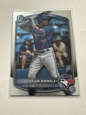 2025 Bowman Chrome - Prospects Arjun Nimmala, Arjun Nimmala #BCP-228 (RC)