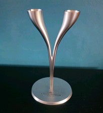 Philippe Di Meo MOET & CHANDON Champagne Flute Glass Stand Candlestick Design.