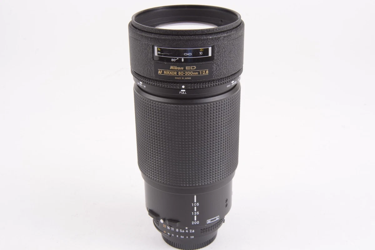 極美品 Nikon AF ED NIKKOR 80-200mm F2.8 Amazon.com : Nikon AF FX NIKKOR 80-200mm f/2.8D ED Zoom Lens with