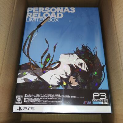 PERSONA3 RELOAD LIMITED BOX PS5 + P4GBGM Set SEES Uniform Armband
