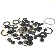 Faucet Repair Lot- Assorted Rubber Washers, O-Rings, Screws, Washers, Gaskets