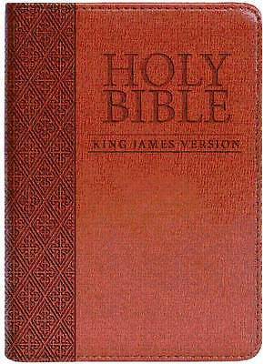 new holy bible: kjv pocket edition: brown